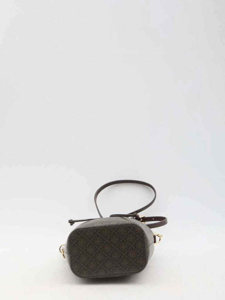 Tory Burch T Monogram Canvas Mini Bucket Bag 3