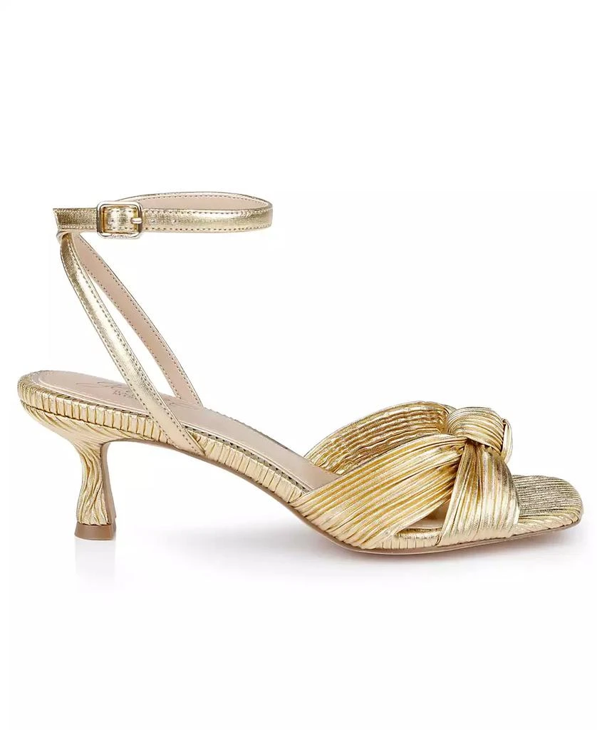 Badgley Mischka Women's True Kitten Heel Sandals 2
