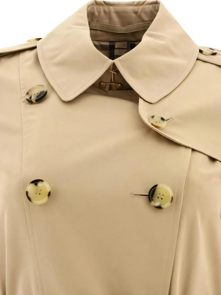 Burberry Double-Breasted Trench Coat with Belted Waist 3