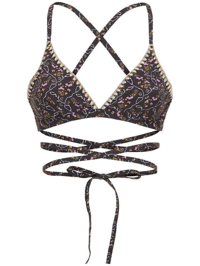Isabel Marant Solange Wraparound Bikini Top 1