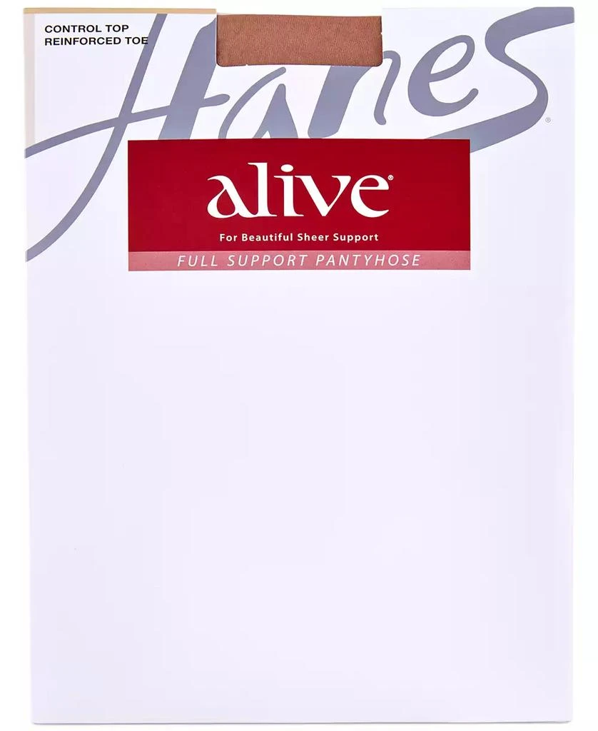 Hanes Hanes Alive Full Support Control Top Graduated Compression Pantyhose 2