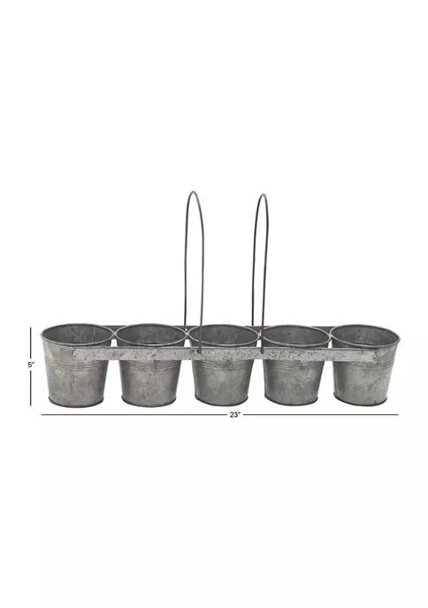 Monroe Lane Lane Farmhouse Metal Planter 3