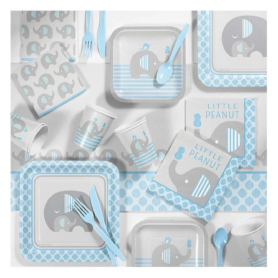 Creative Converting Boy Elephant Baby Shower Kit 1