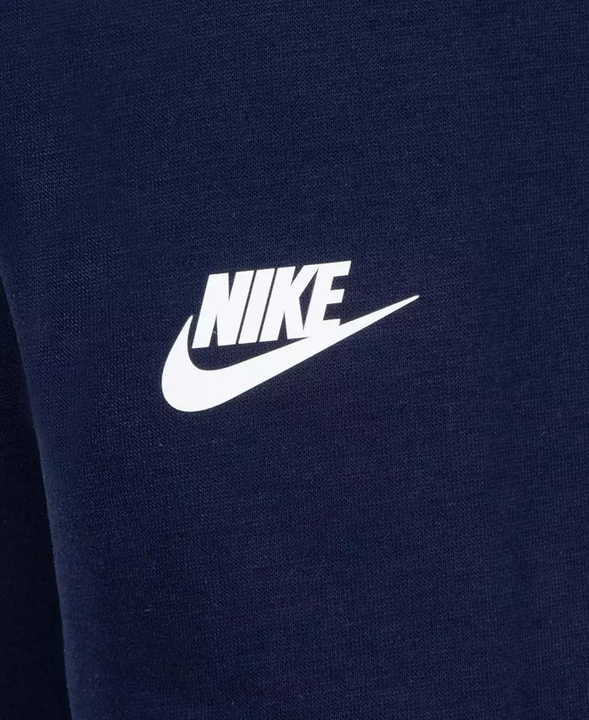 NIKE Little Boys Vest, Logo T-Shirt & Fleece Pants, 3 Piece Set 7