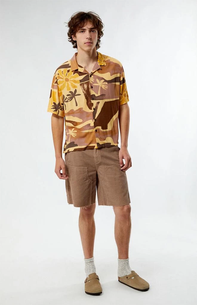 PacSun Printed Camp Shirt 4