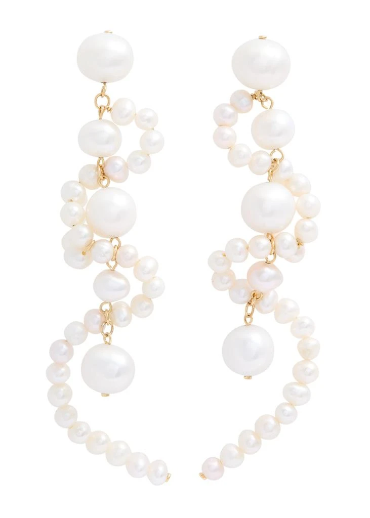 Completedworks The Mist pearl drop earrings  1