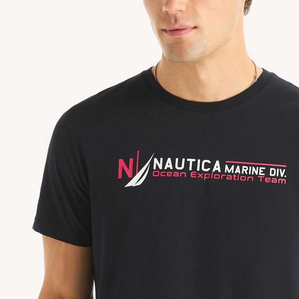Nautica Mens Ocean Exploration Team Graphic T-Shirt 2