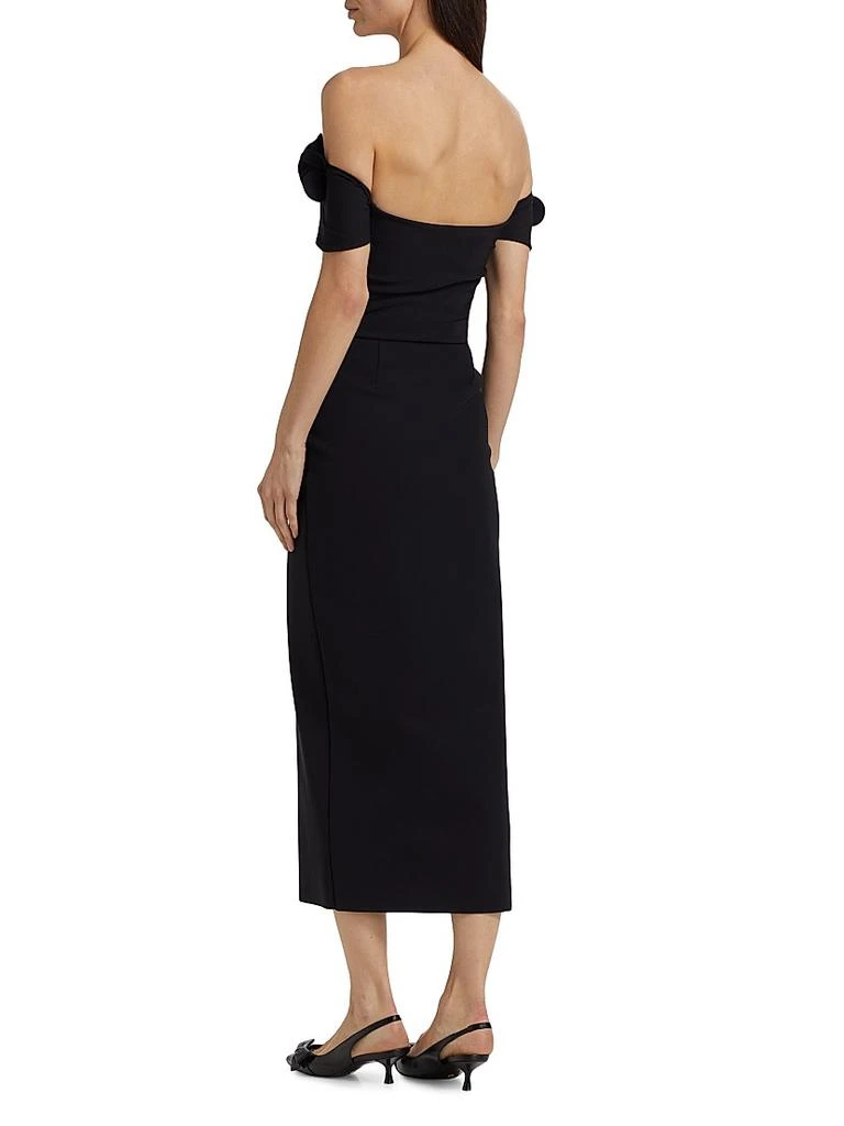 Chiara Boni Yiana Off-The-Shoulder Midi-Dress 5