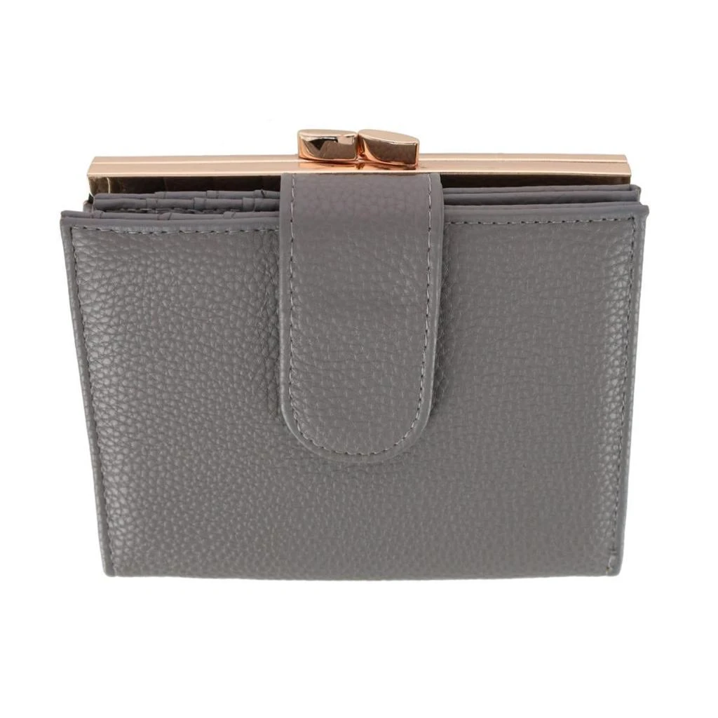 Buxton Women's Beautiful Vegan Leather Lexington Wallet 8