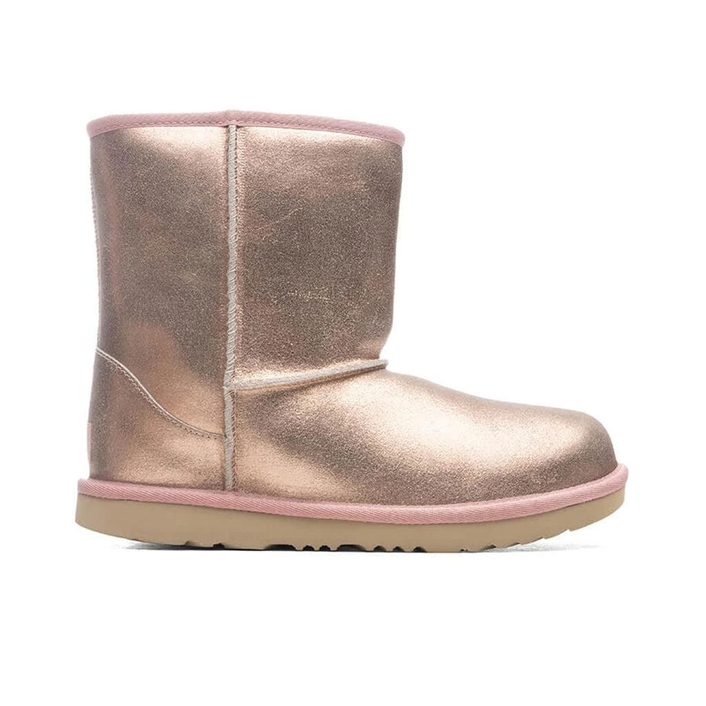 UGG Kids Classic II Boot Metallic Glitter - Rose Gold 1