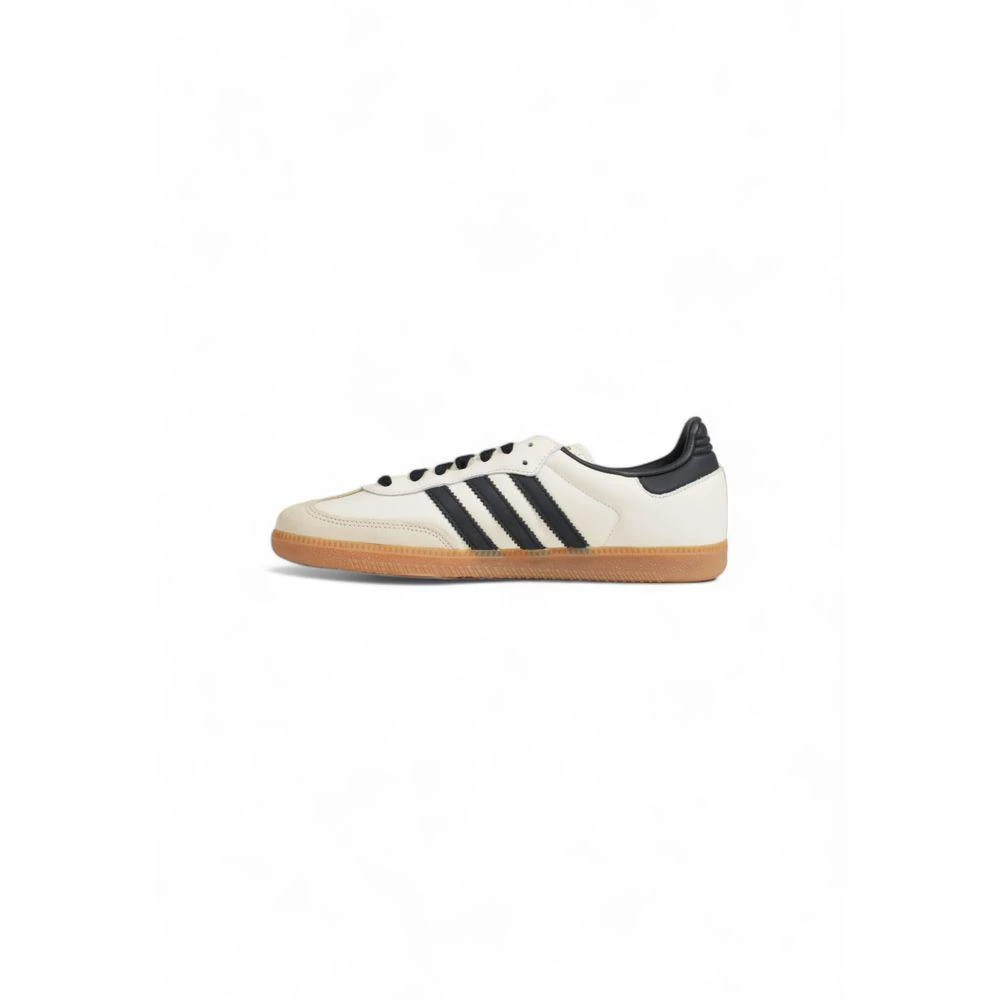 Adidas Adidas Cream Leather Sneaker 2
