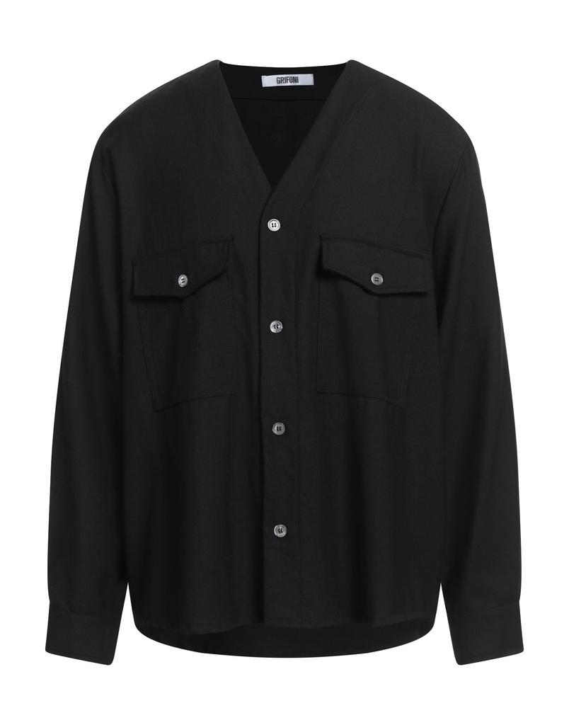 GRIFONI Solid color shirt