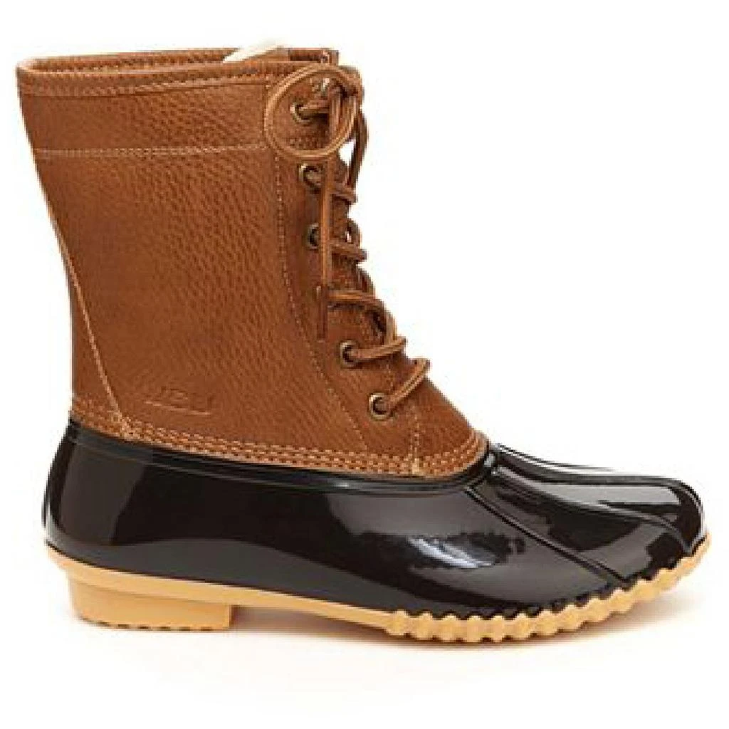 JBU by Jambu Maplewood Womens Faux Leather Lace-Up Rain Boots 2