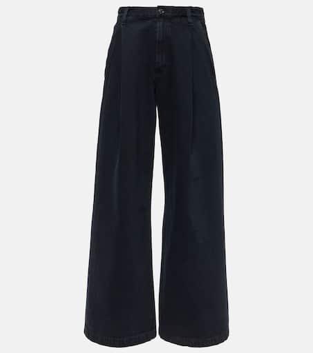 【関税込み】AGOLDE ブルー Ellis ジーンズ Ellis mid-rise wide-leg jeans in blue - Agolde | Mytheresa