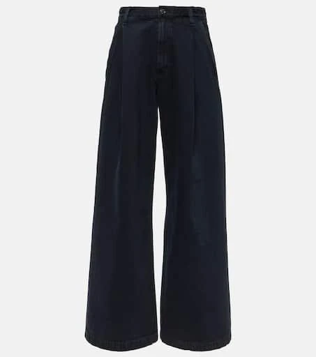 AGOLDE Ellis low-rise wide-leg jeans 1