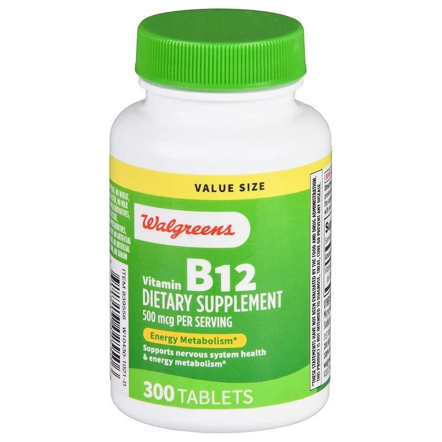 Walgreens Vitamin B12 500 mcg Tablets 1