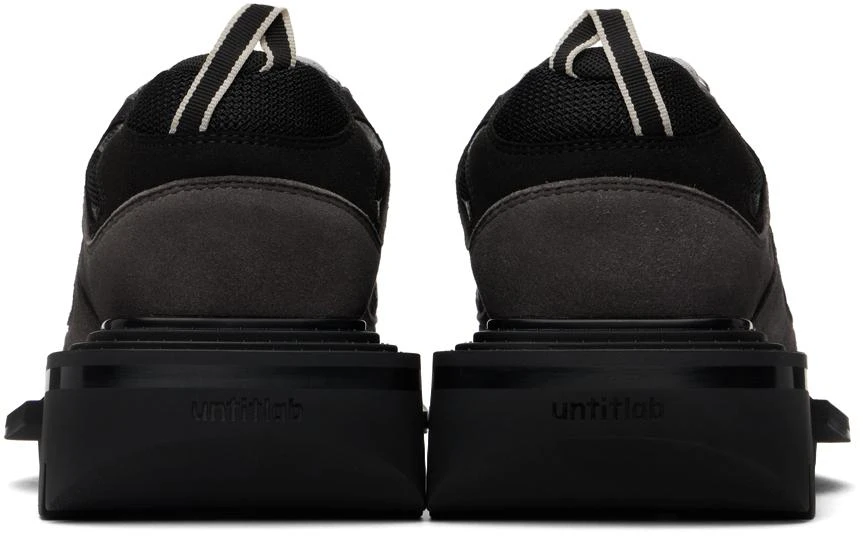 untitlab® Gray & Black Reel Hiker Derbys 2