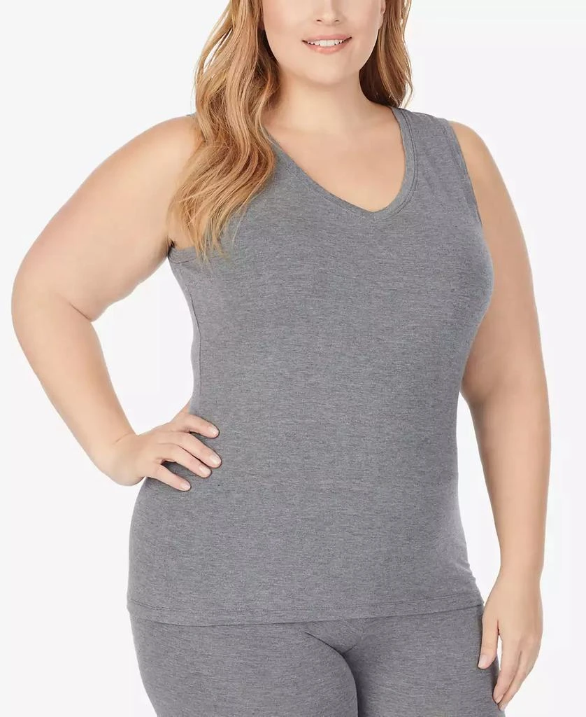 Cuddl Duds Plus Size Softwear with Stretch Reversible Tank Top 6