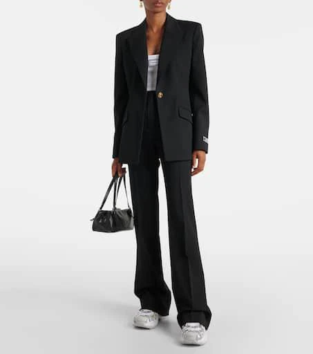 Versace Mercury leather-trimmed sneakers 2