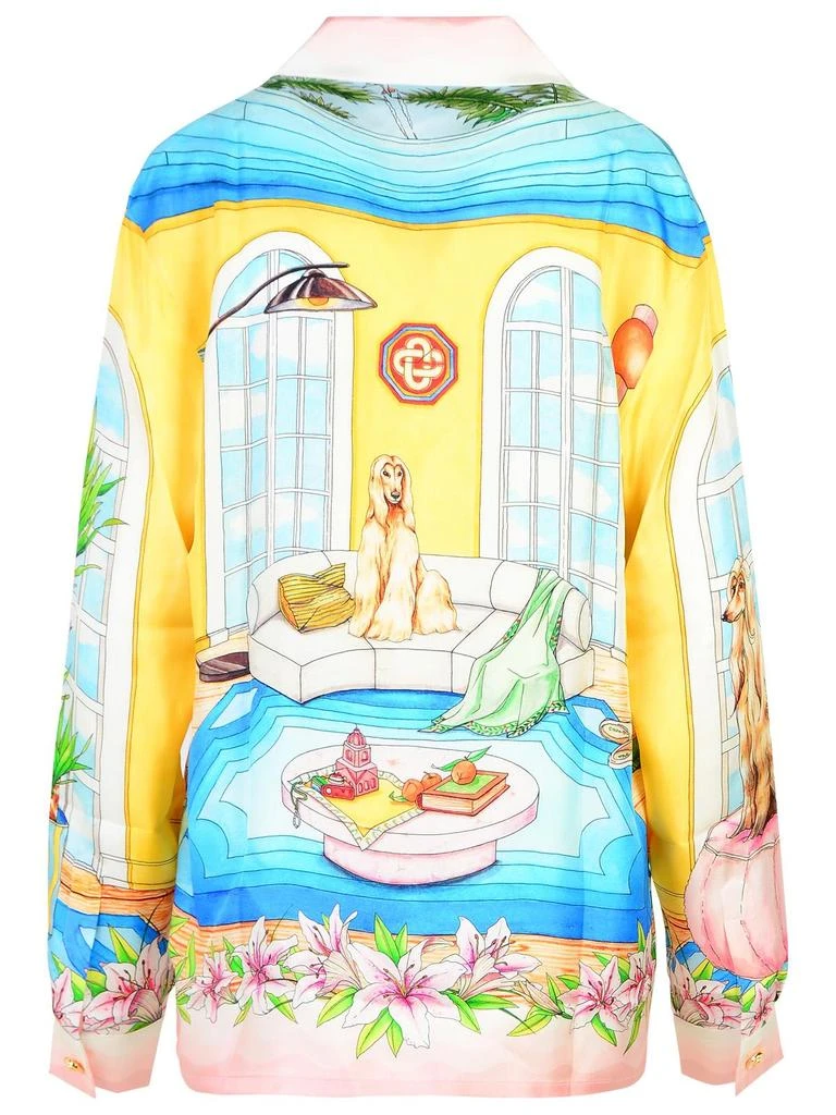 Casablanca Multicolor Silk Shirt 3