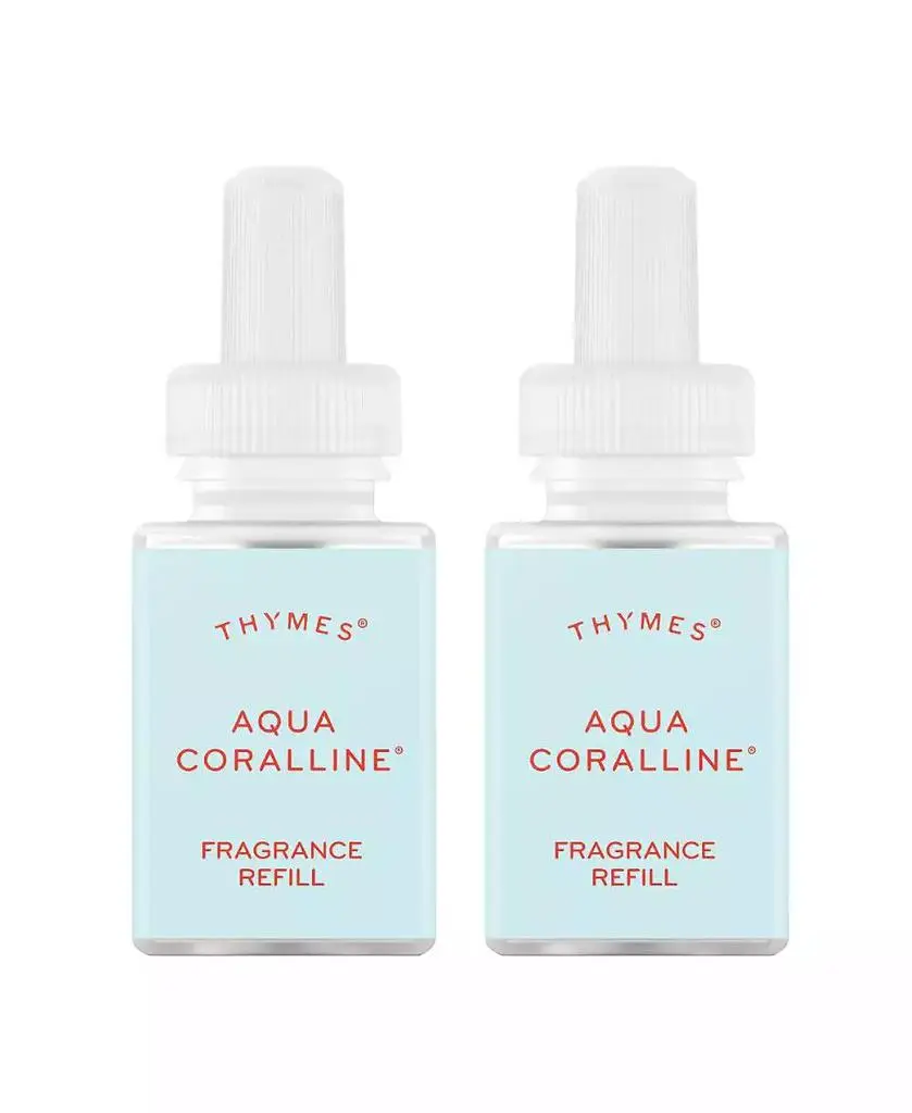 Pura and Thymes - Aqua Coralline - Fragrance for Smart Home Air Diffusers - Room Freshener - Aromatherapy Scents for Bedrooms & Living Rooms - Odor Eliminator -