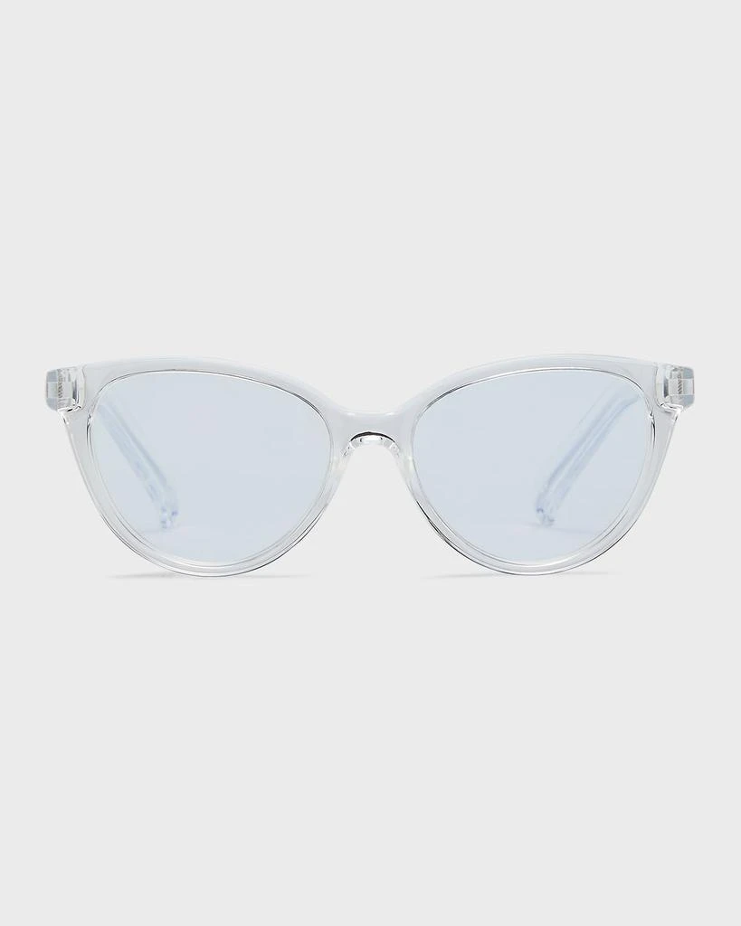 The Book Club The Art of Snore Plastic Cat-Eye Reading Glasses 3