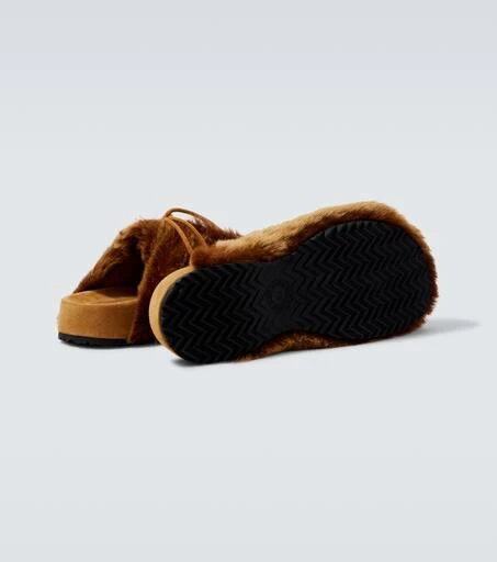 Dries Van Noten Shearling clogs 6