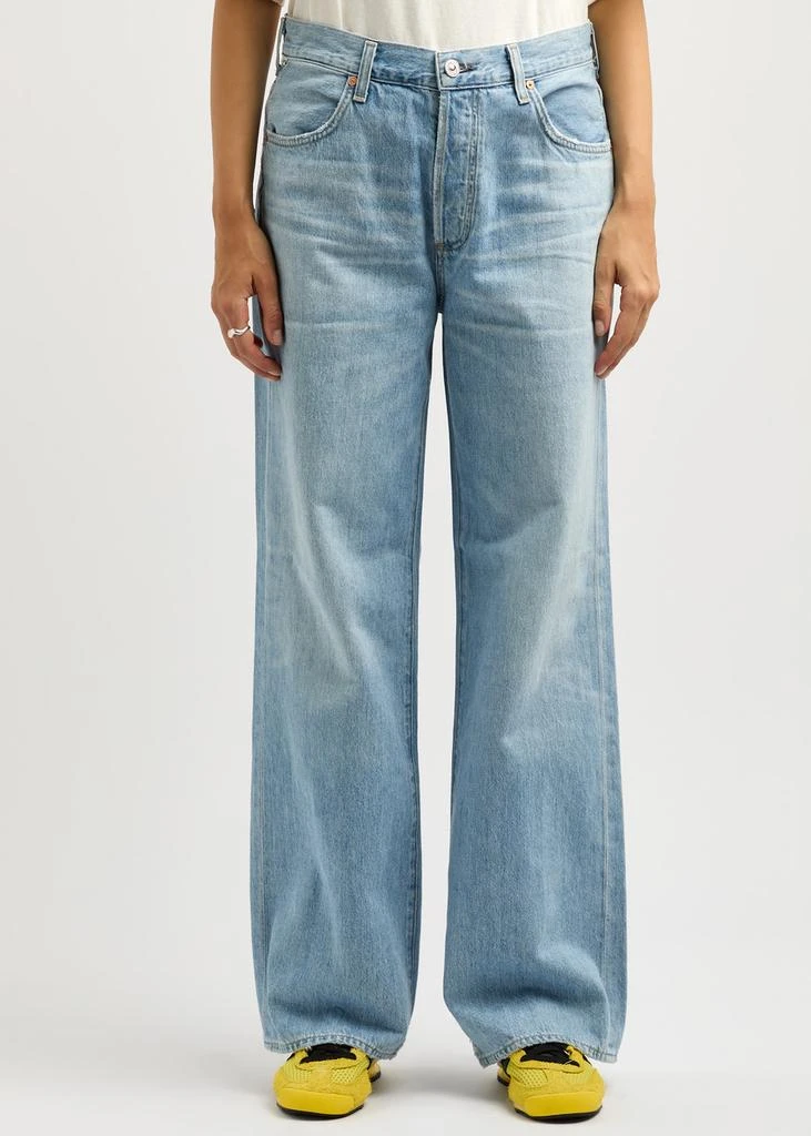 Citizens of Humanity Annina distressed wide-leg jeans 2