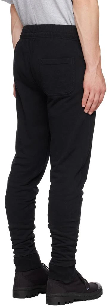 Maison Kitsune Black Chillax Fox Sweatpants 3