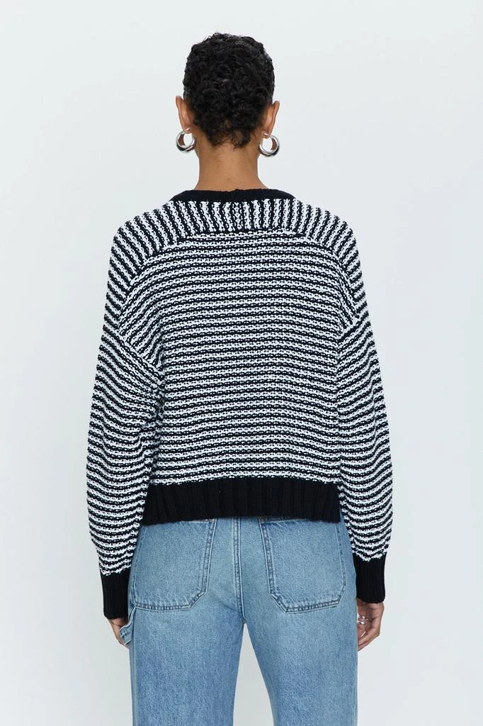 Pistola Denim Adina Every Day Sweater -  Midnight White 4