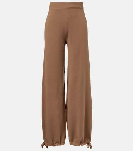 Max Mara Wool wide-leg pants 1