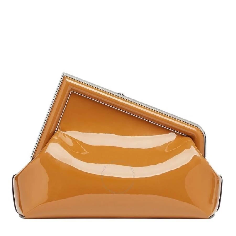 Fendi First Midi Patent Leather Clutch Bag 2