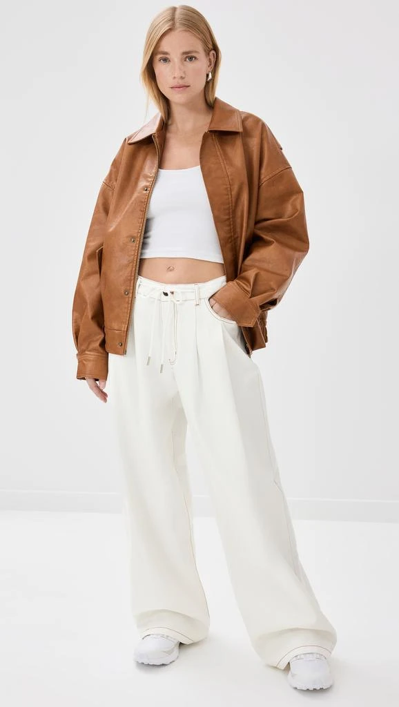 Lioness Slouched Tie Up Jeans 4