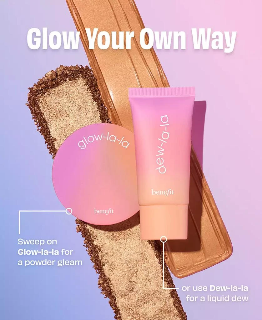 Benefit Cosmetics Glow-La-La Blurring Powder Highlighter 7