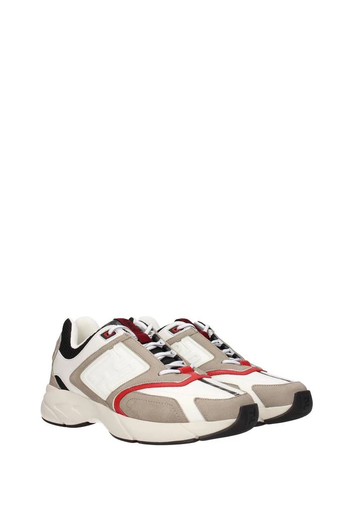 Fendi Sneakers faster Fabric White Mud 2