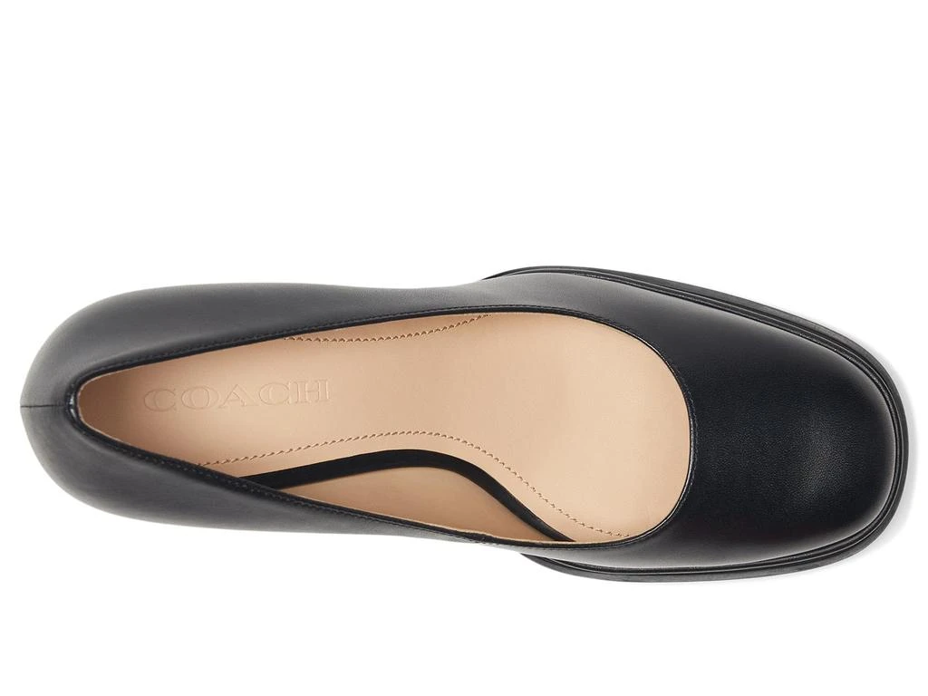 Price Coach Pump Heels PU Color: Brown Coach Women Heels At - Main Image