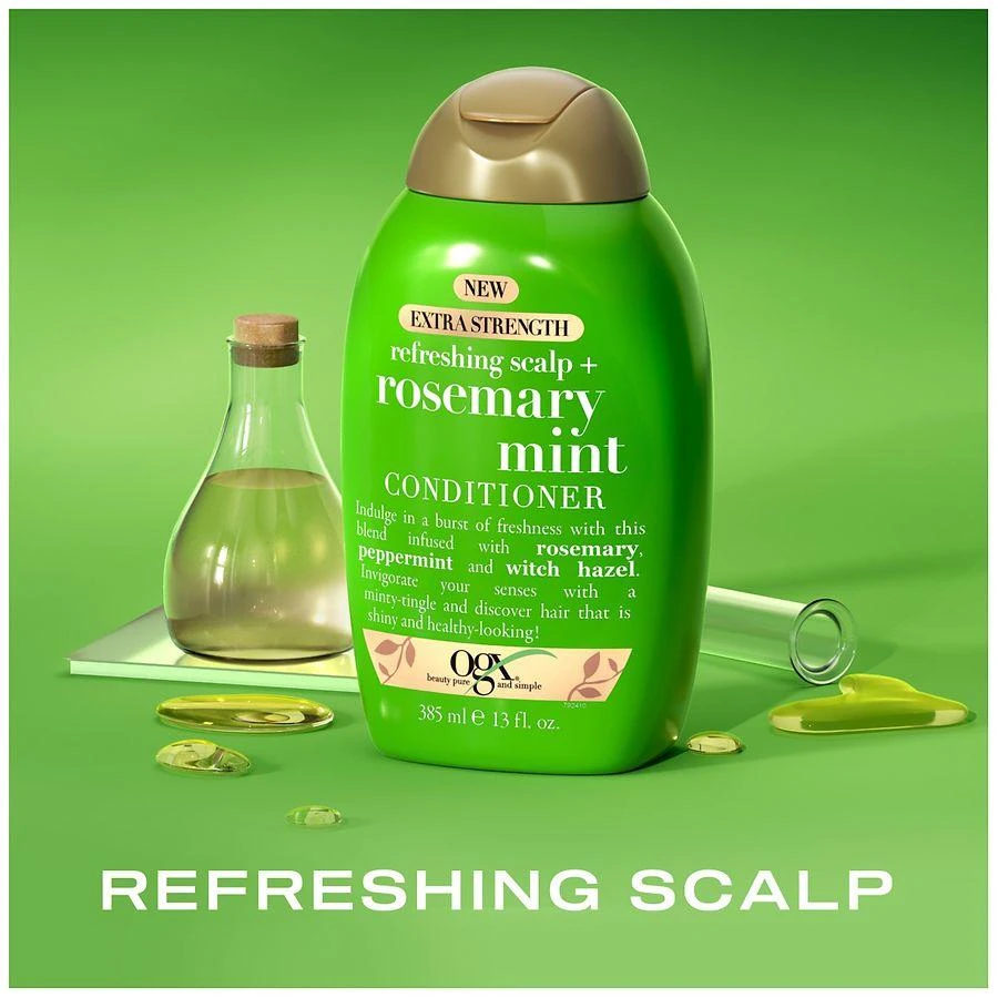 OGX Extra Strength Refreshing Scalp Conditioner Rosemary Mint 4