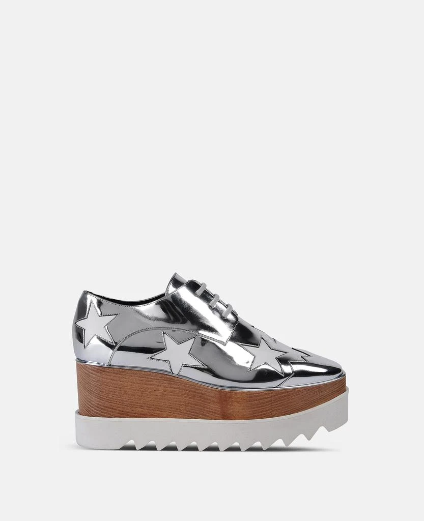 Stella McCartney Stella McCartney - Elyse Platforms, Woman, Silver, Size: 38h 1