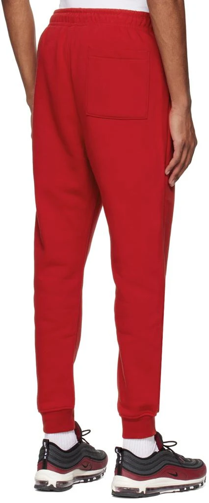 Nike Jordan Red Brooklyn Lounge Pants 3
