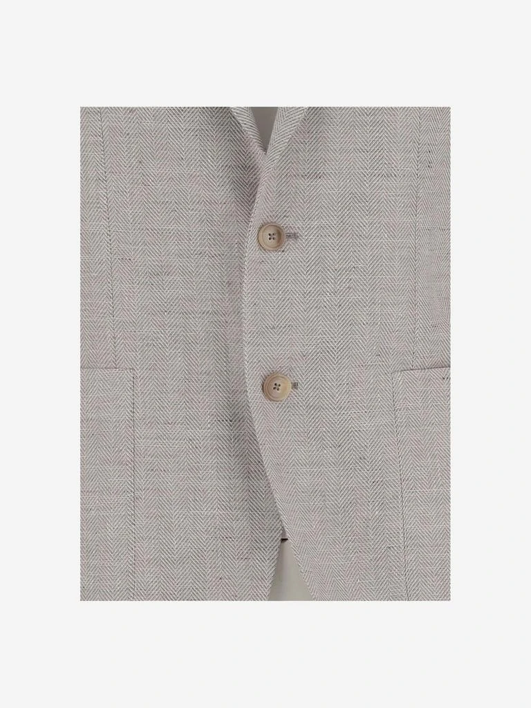 TAGLIATORE Tagliatore Herringbone Blazer Jacket 3