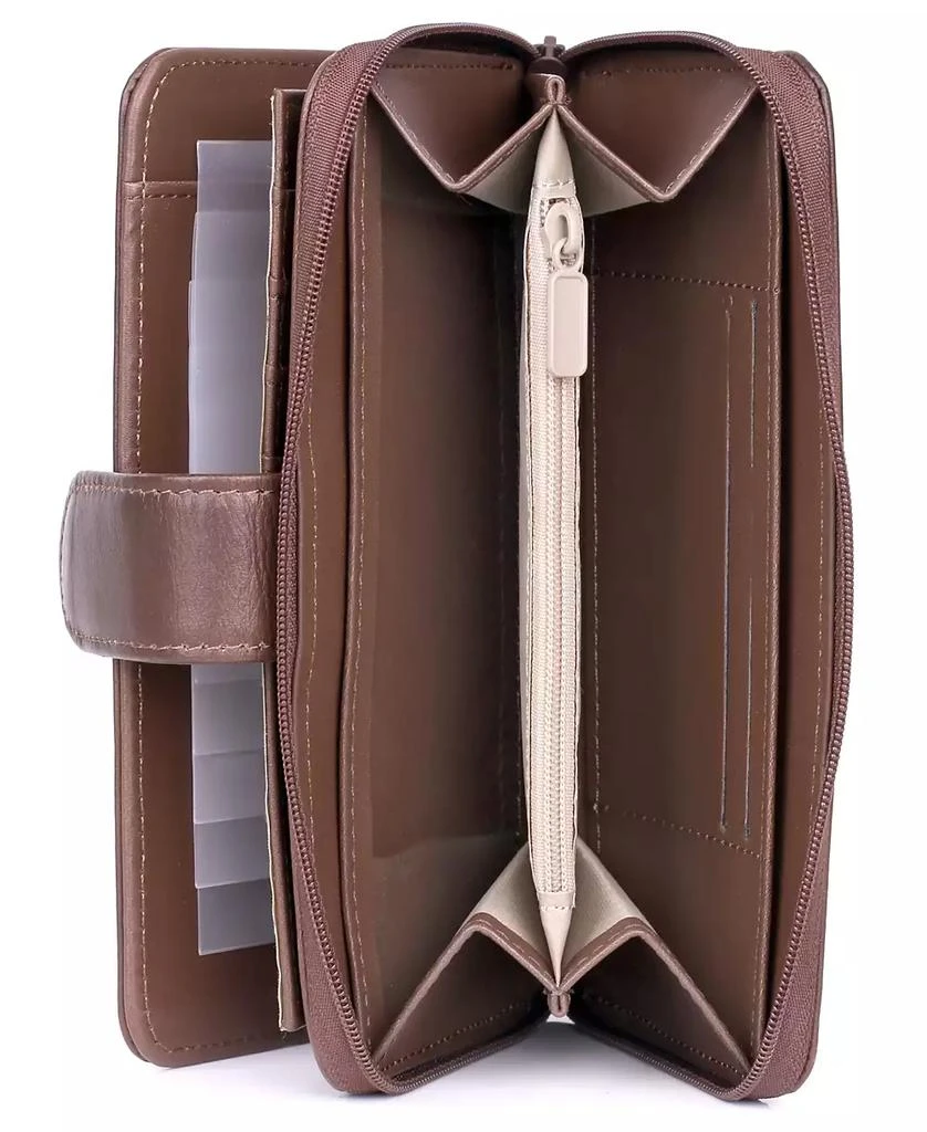 Julia Buxton Women's Mini Heiress Checkbook Wallet 3
