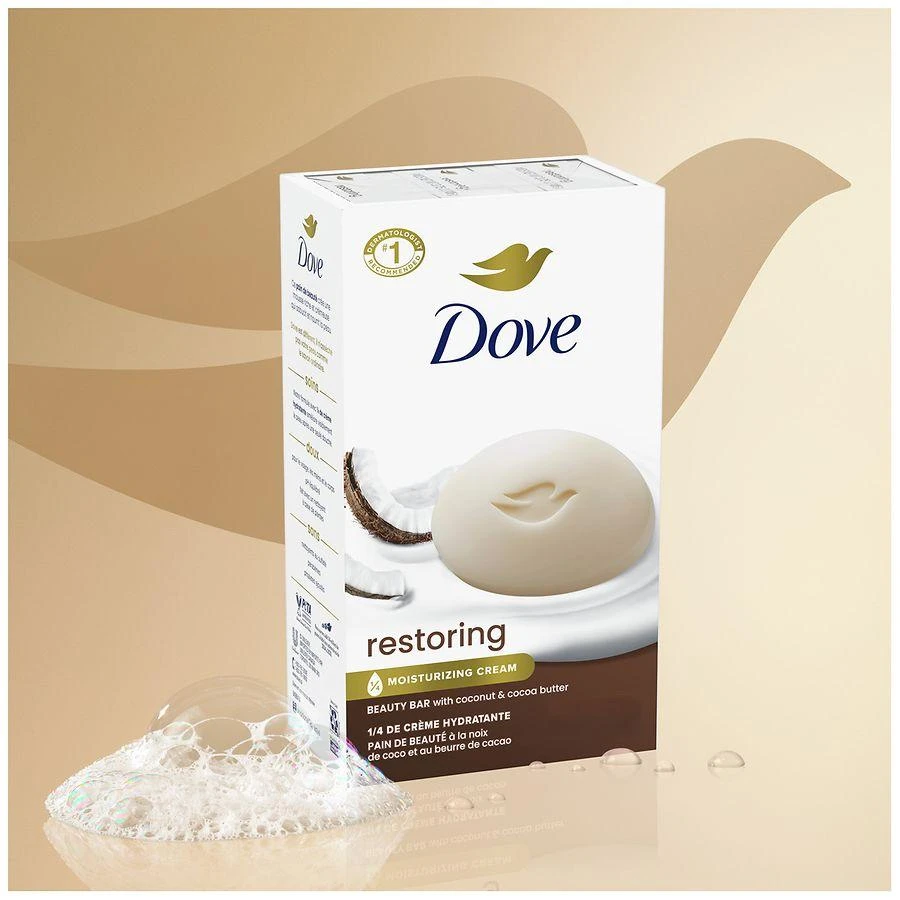 Dove Beauty Bar Soap Restoring Coconut & Cocoa Butter 5