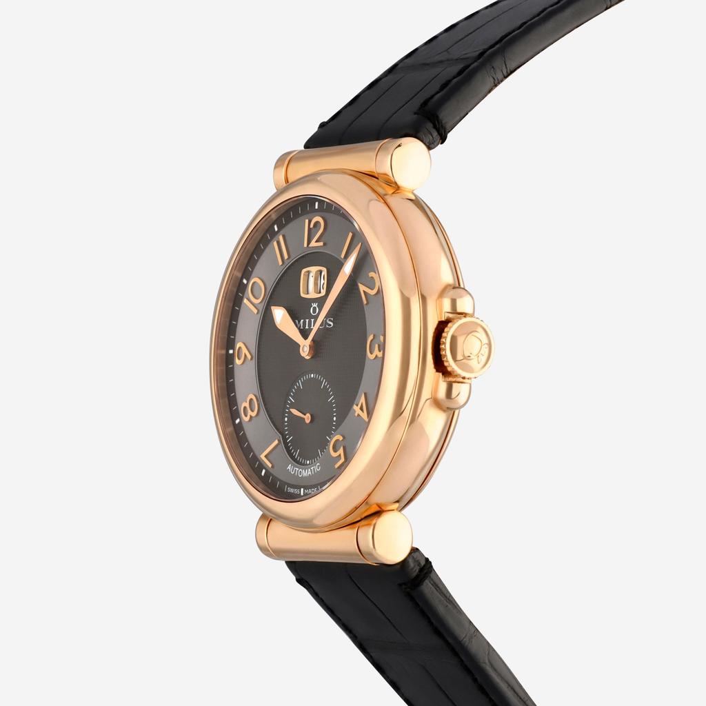 Milus Milus Zetios 18K Rose Gold 42mm Automatic Men's Watch ZET-ZP01