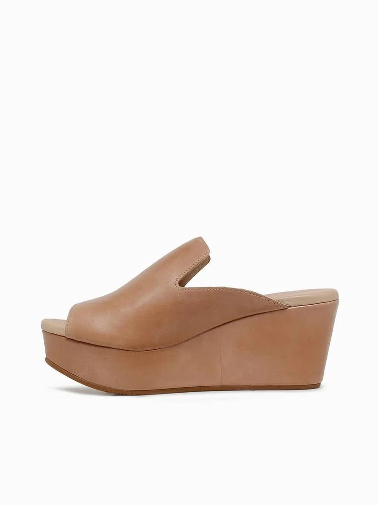 CHOCOLAT BLU Women
s Whisper Wedge Sandals In Taupe Leather 4