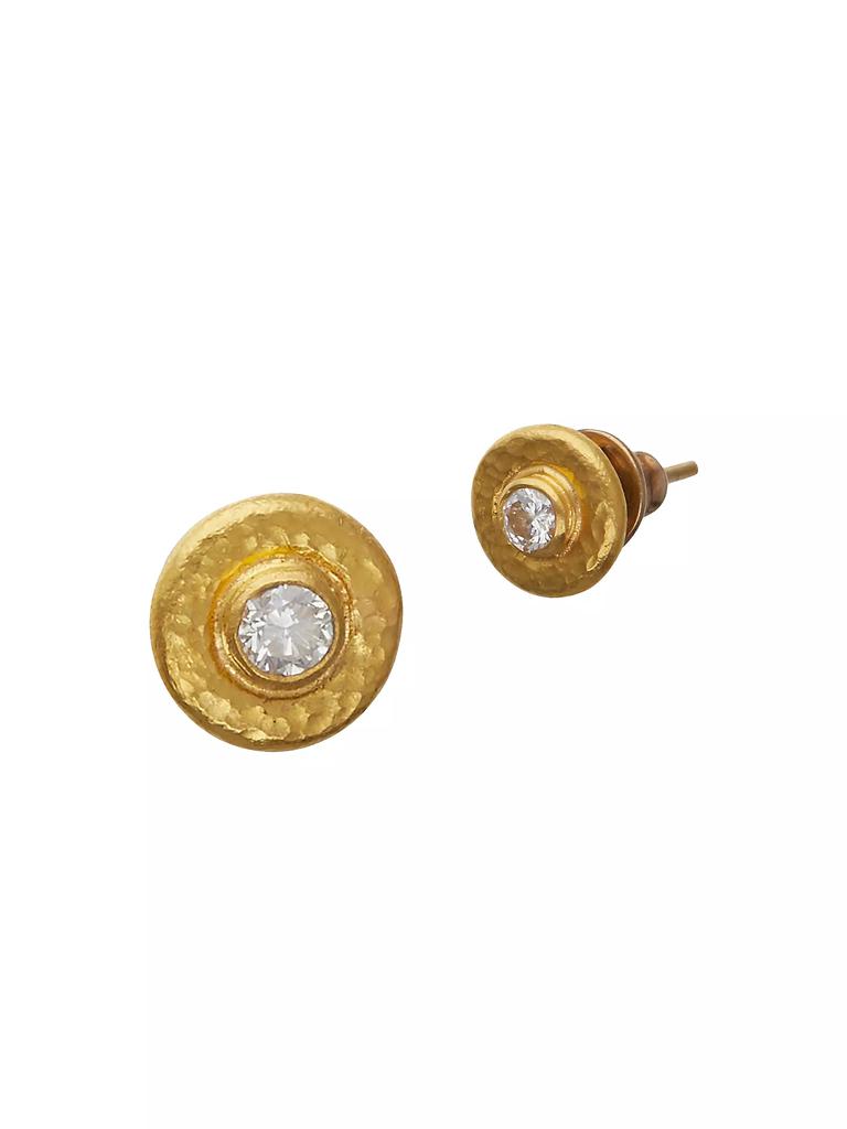 Gurhan Diamond & 24K Gold Droplet Earrings