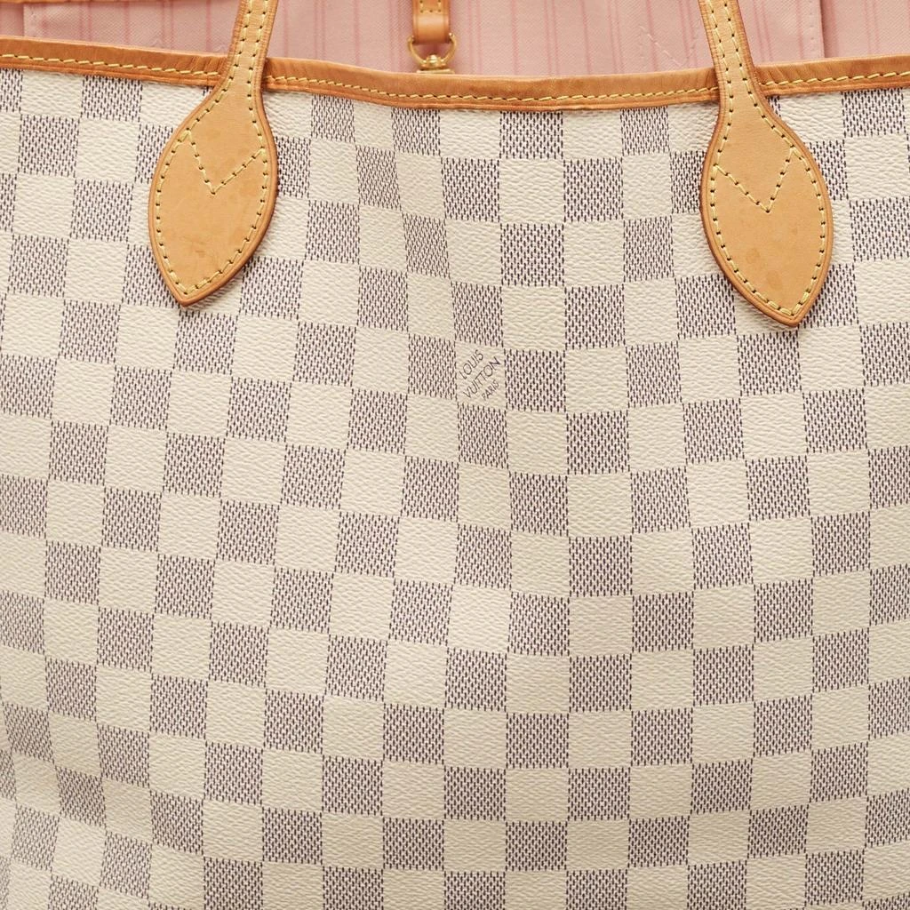 Louis Vuitton Louis Vuitton Damier Azur Canvas Neverfull MM Bag 5