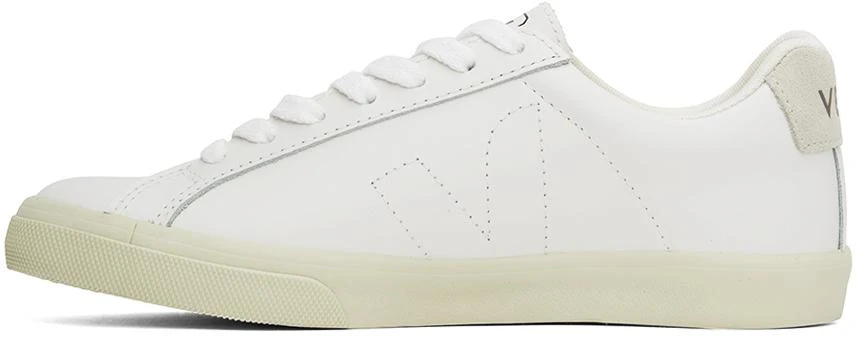 Veja White Esplar Leather Sneakers 3