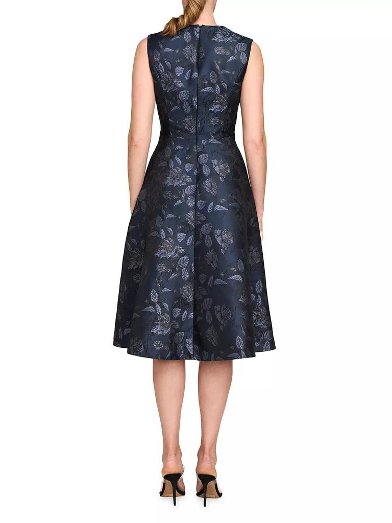 Kay Unger Lottie Floral Cocktail Dress 3