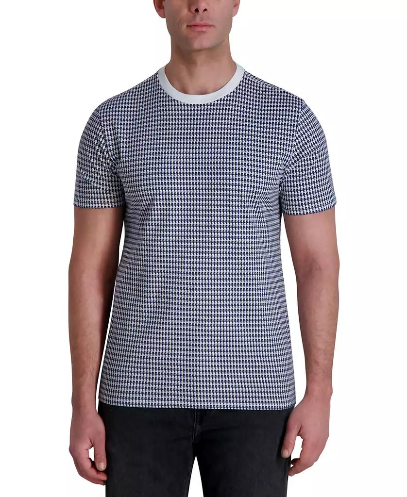 Karl Lagerfeld Paris Men's Houndstooth T-Shirt