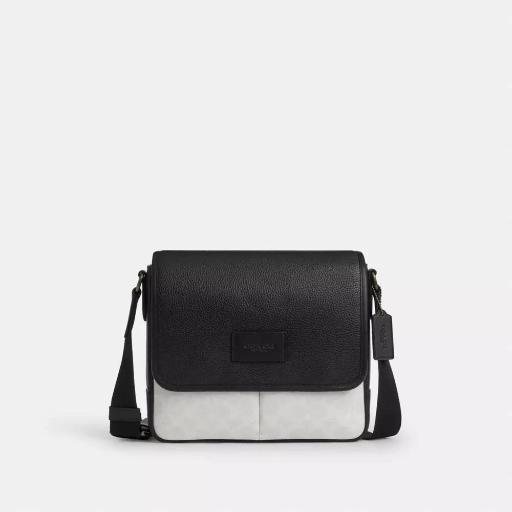 Coach Sprint Map Bag 25 In Colorblock Signature Canvas 1